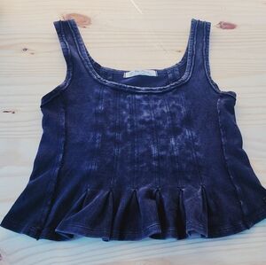 Free People corset tank top